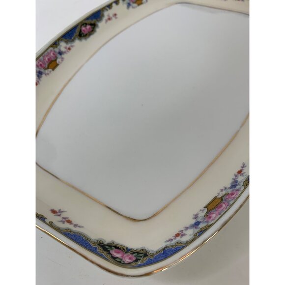 VTG 40s Edelstein Bavaria Porcelain Serving Platter Medium Size 13"x8" L10135 - Picture 2 of 6